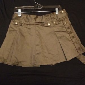 Living Dead Souls military short skirt